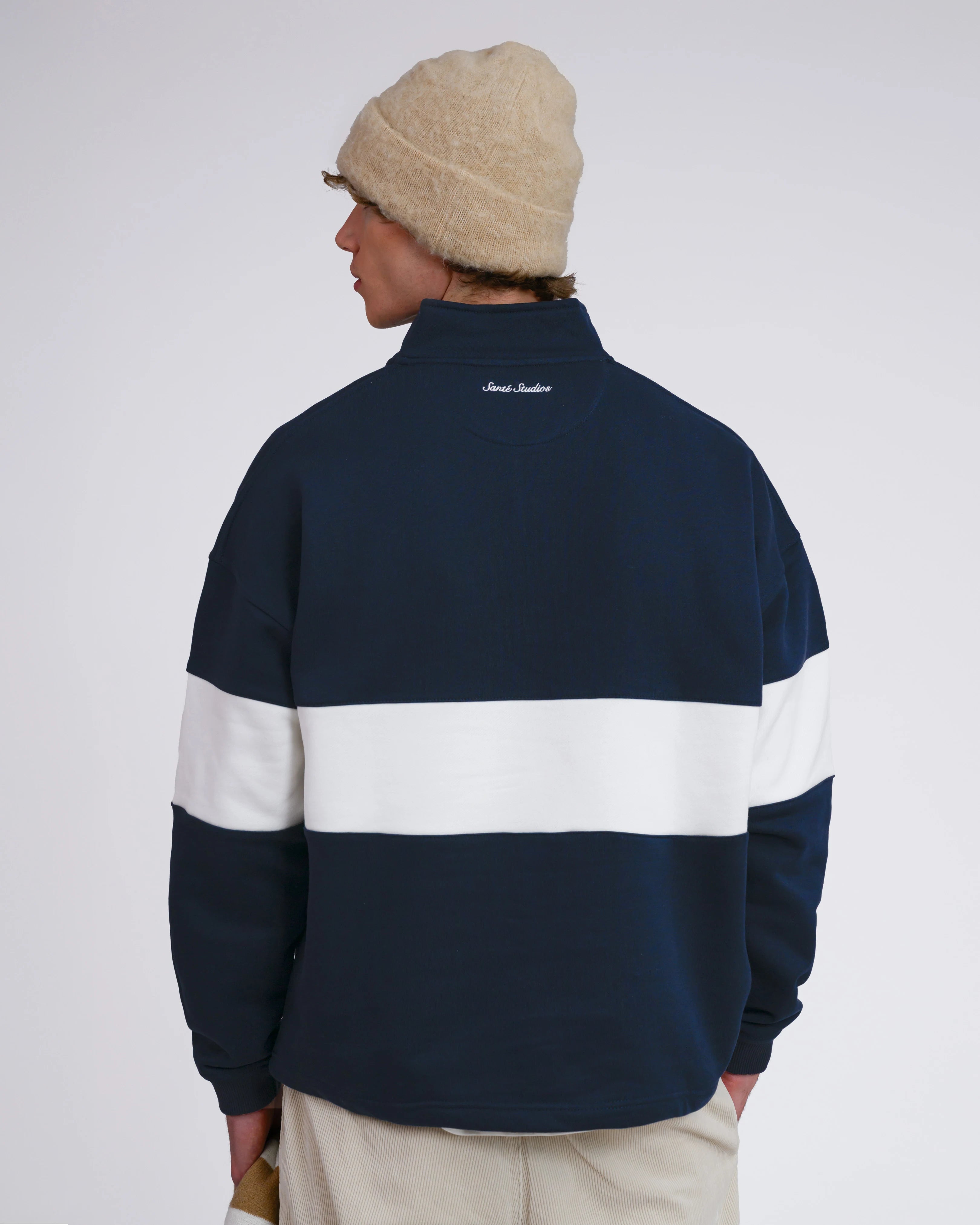 Après Ski Club Half Zip Panel Sweater