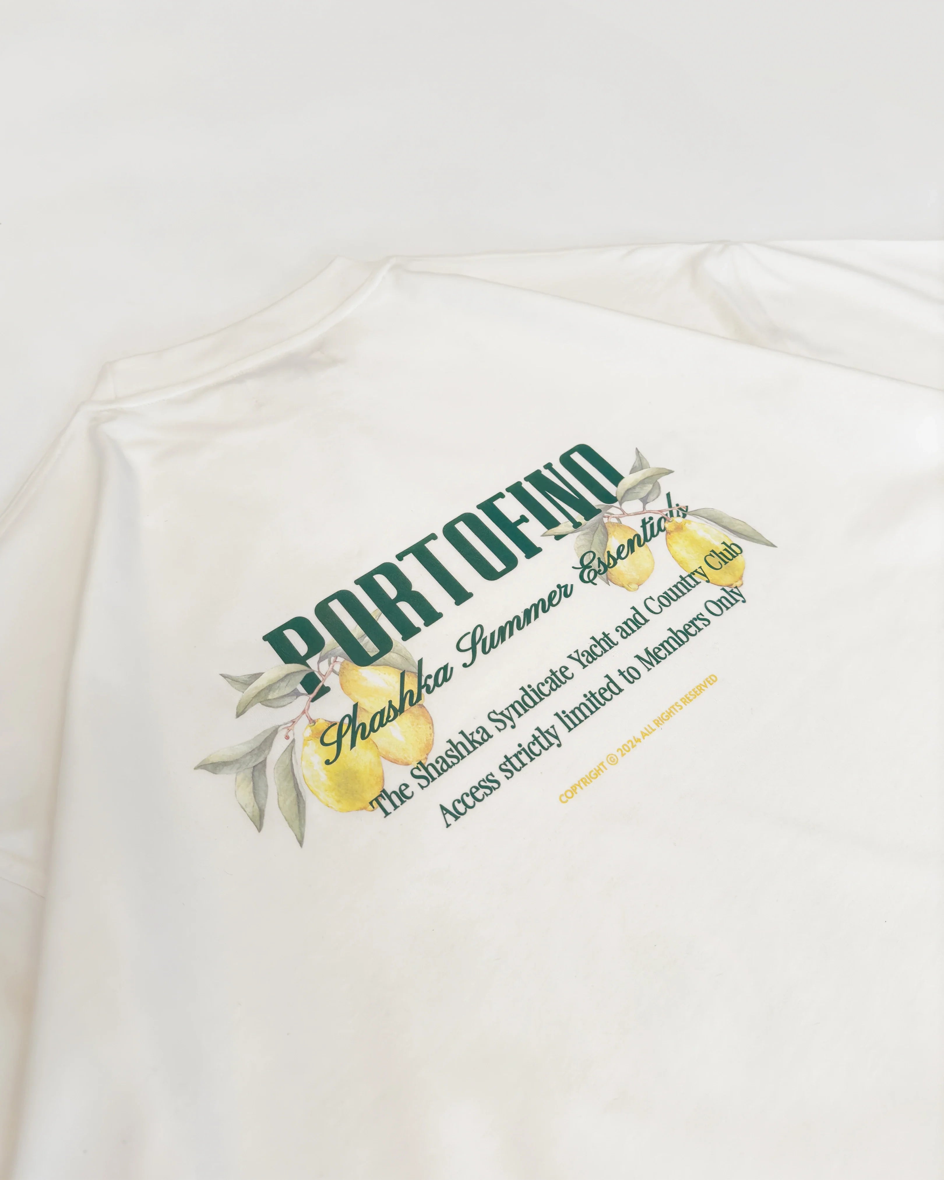 Portofino Lemons Heavy Tee